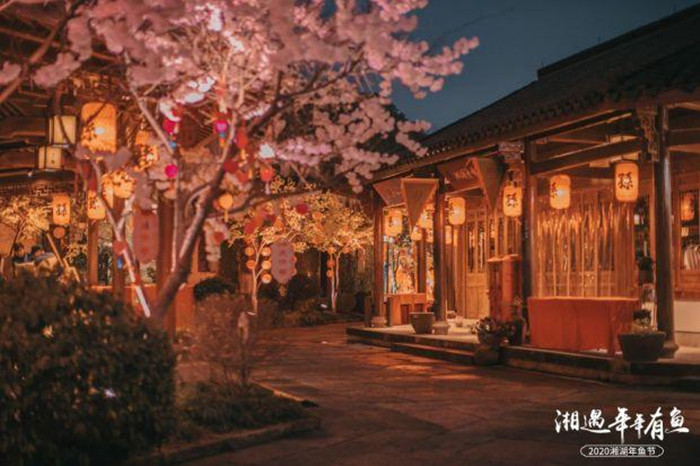 lanterns shine Xianghu Lake Hangzhou.jpg