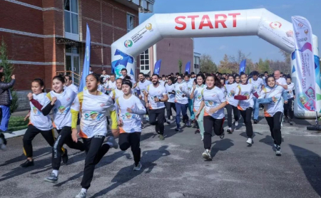 Young Uzbek sports talent inspired by Hangzhou Asian Games Fun Run
