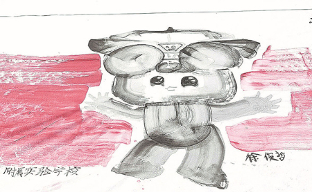 Children make Asian Games-themed paintings at Deshou Palace