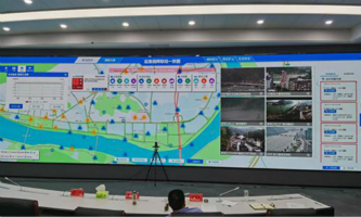 City brain helps prevent floods in Jiande