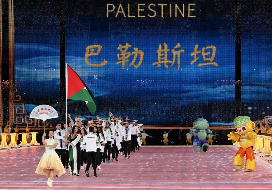 Palestinian official has high hopes follwing Hangzhou Asiad opening ceremony