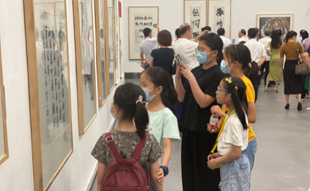 Asian Games artworks wow Hangzhou residents