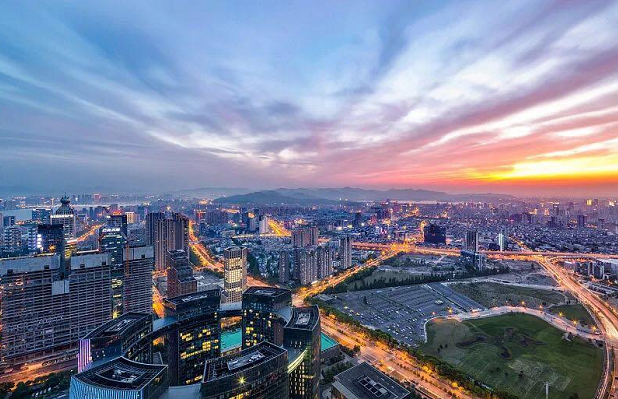 A glimpse of Qiantang district